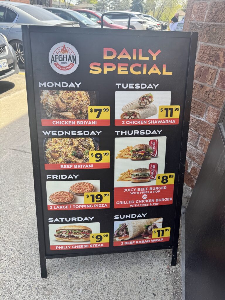 Afghan Grill Express - photo by Divya Shukla via Google