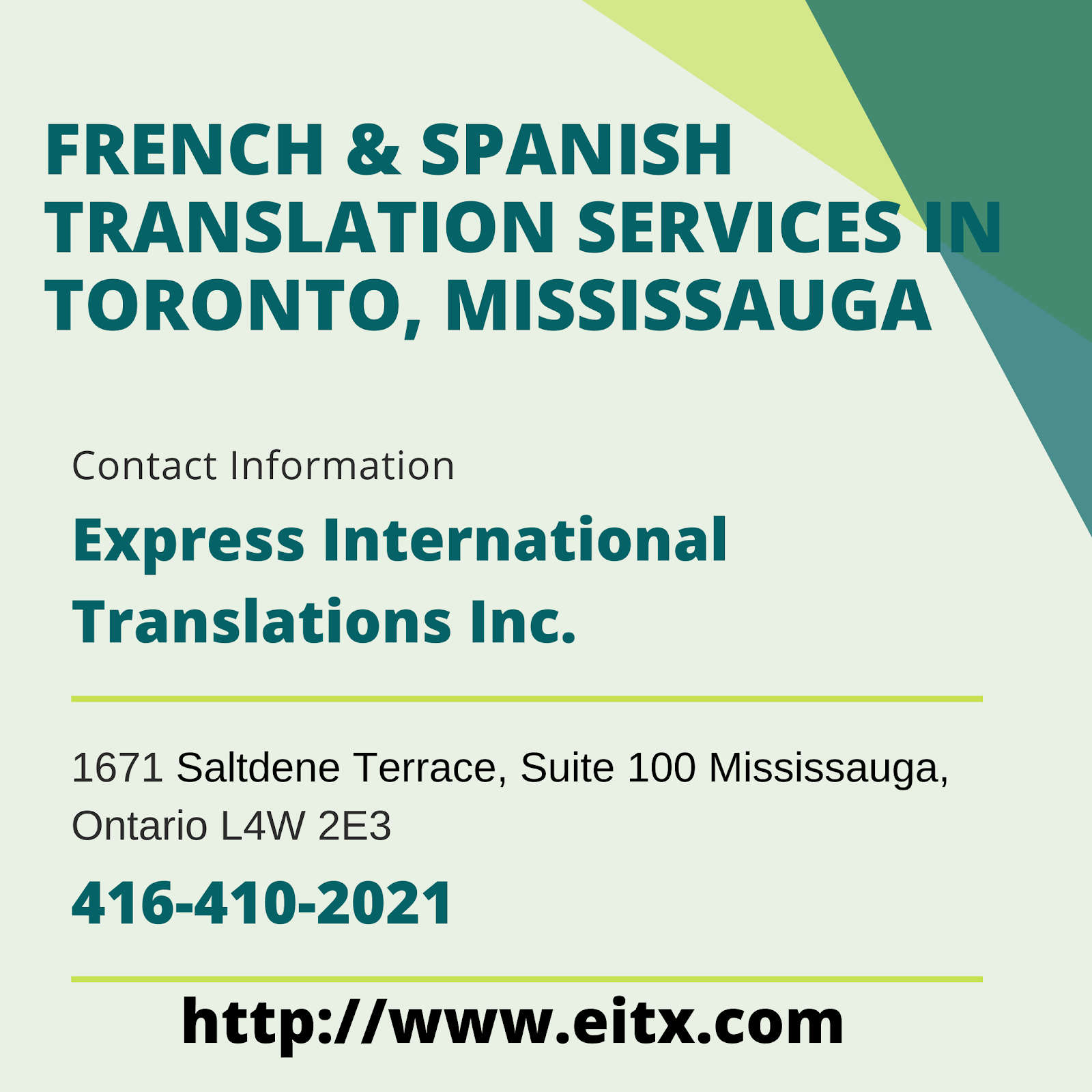 Express International Translations Inc. - photo by Express International Translations & Interpretations via Google