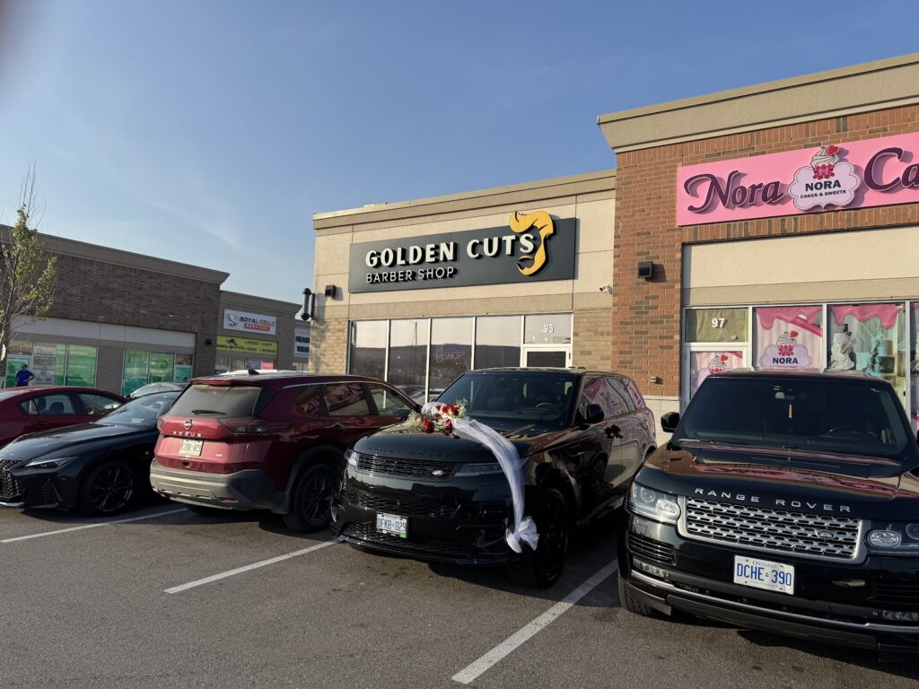 Golden Cuts Barbershop - photo by Baraa Hamda via Google