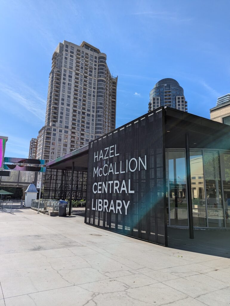 Hazel McCallion Central Library - photo by Su R c via Google