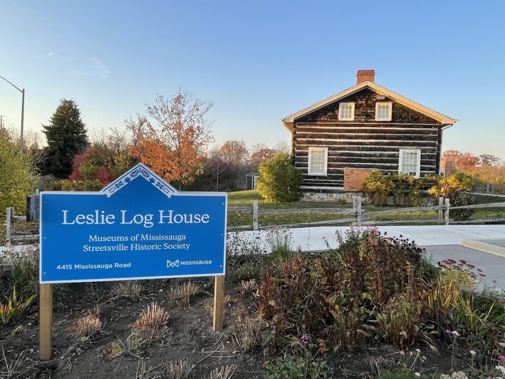 Leslie Log House - photo by Robert Jackson via Google