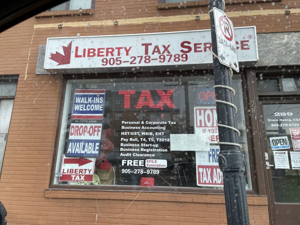 Liberty Tax Service - Port Credit - photo by Sinisa S. via Google