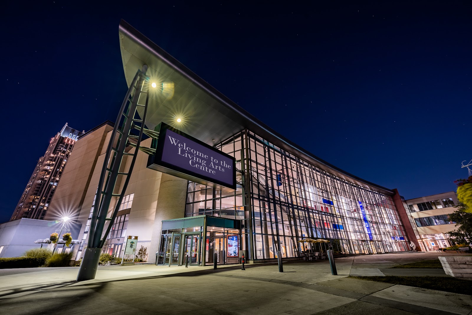 Living Arts Centre - photo by Douglas Paine via Google