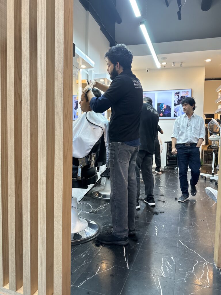 Man O'Clock Barbershop - photo by Gowtham D via Google