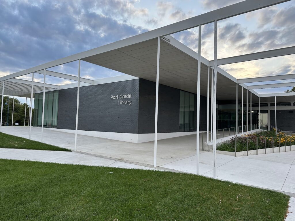 Port Credit Library - photo by munawwar shaikh via Google
