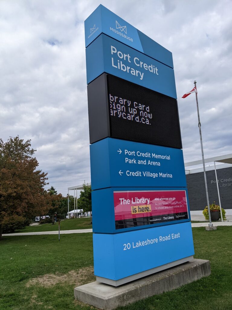 Port Credit Library - photo by Android Dave via Google