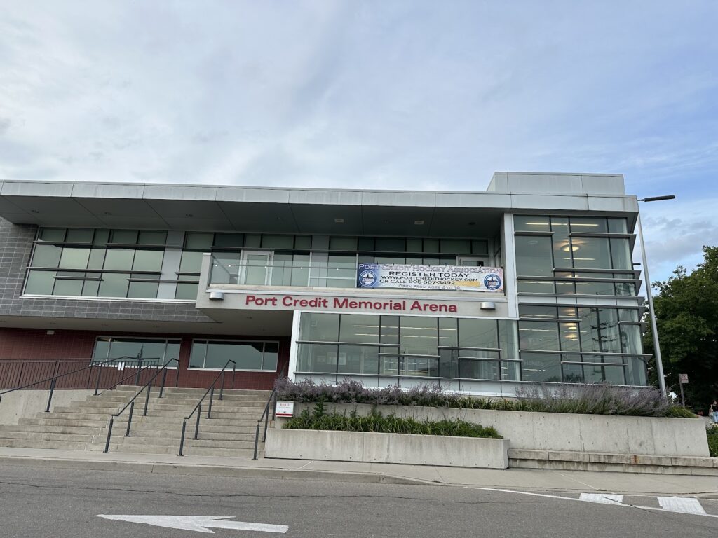 Port Credit Memorial Arena - photo by munawwar shaikh via Google