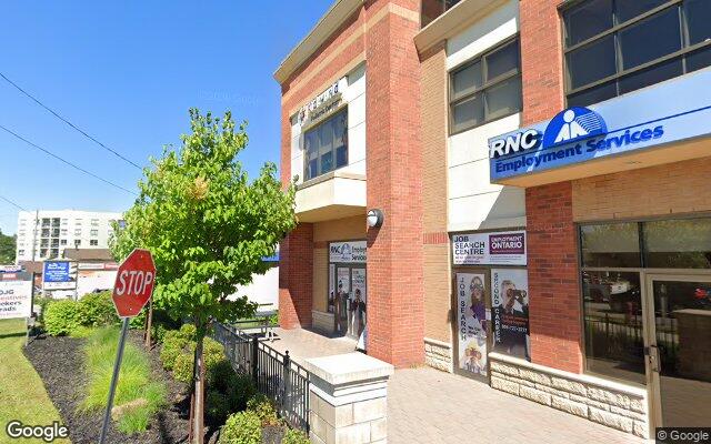 Street view of the address of RNC Employment Services