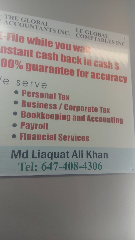 The Global Accountants Inc. | Md Liaquat Ali Khan | - photo by juber ahmod via Google