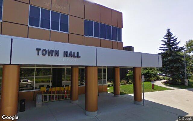 Street view of the address of Town of Caledon