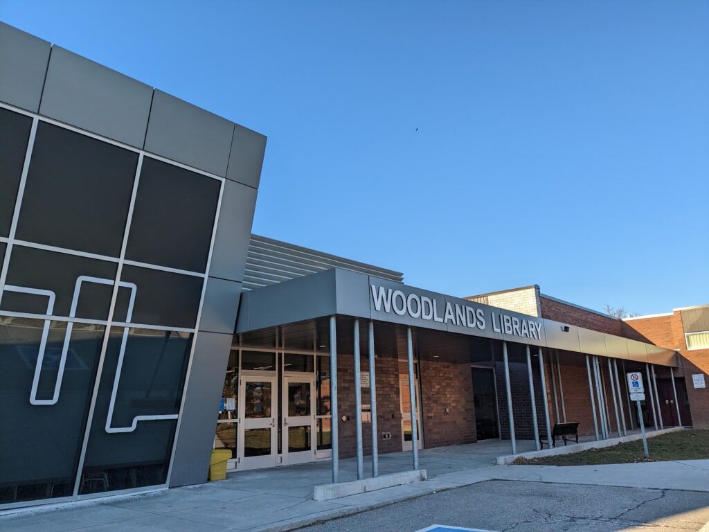Woodlands Branch Library - photo by Ryan C via Google